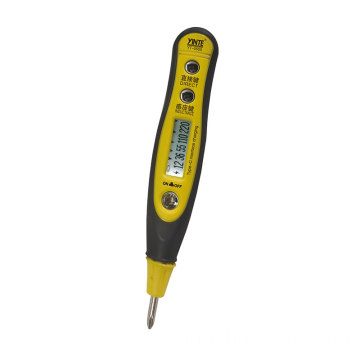 CE 12 - 250 V AC/DC Digital Continuity Detector Voltage Tester Pen